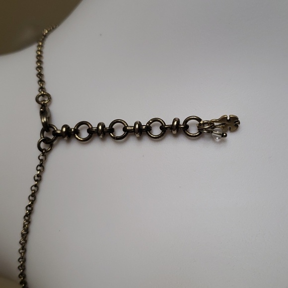 Elegant Antique Copper Heart Pendant Necklace. - Picture 3 of 10